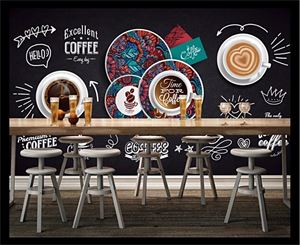 Tranh dán tường quán cà phê MCF 010