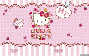 Tranh dán tường Hello kitty MAC-1092 