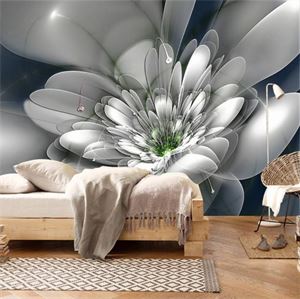 Tranh dán tường hoa 3D