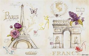 Paris - Địa danh - Tranh vẽ