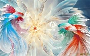 Tranh cá hiện đại 3D 