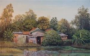 Phong cảnh làng quê - Quê mẹ